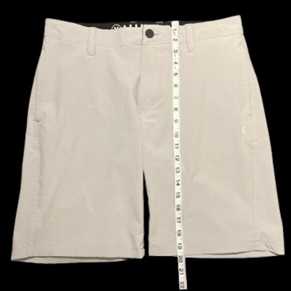 🌟 Hurley Men’s Walk Shorts – Size 34 – Light Gray 🌟 - Picture 3 of 10